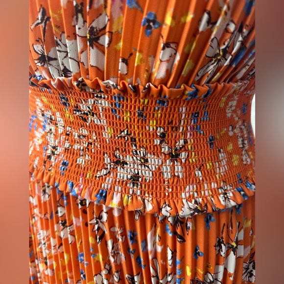 🍑 Nanette Lepore fit & flare midi dress 14 - Picture 4 of 13